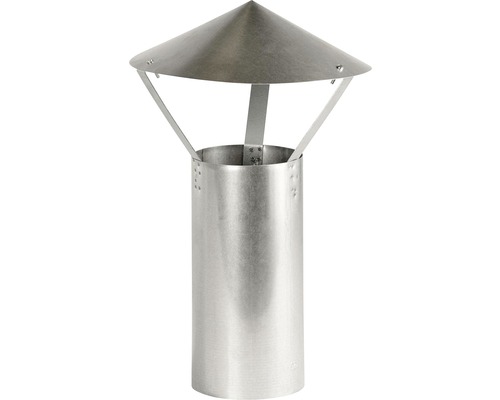 Chapeau de cheminée simple paroi Ø 100/120/130/150/160/180/200 mm