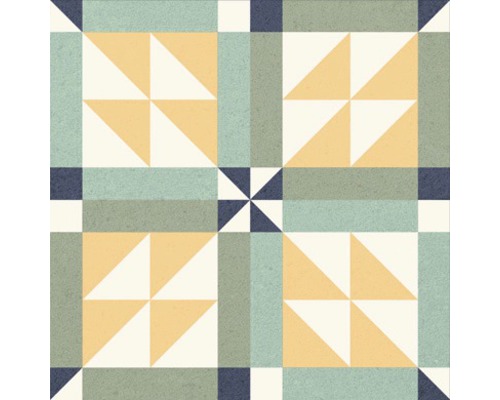 Fliesenmuster mit geometrischen Formen