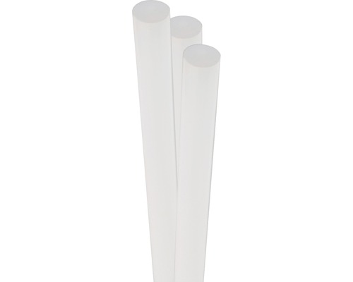 Trois bâtons de colle transparents