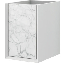Meuble bas Baden Haus Bellagio largeur 35 cm blanc pierre déjà monté 54885