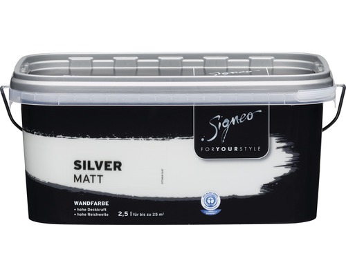 Peinture murale SIGNEO Silver 2,5 l
