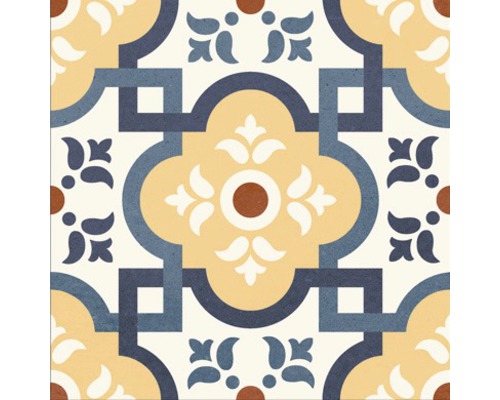 Fliese mit geometrischem Muster