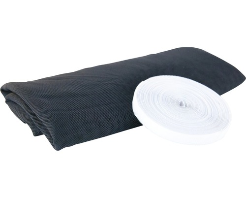 Insektenschutzgewebe mit Klettband