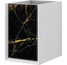 Meuble bas Baden Haus Bellagio largeur 35 cm or pierre déjà monté 54888