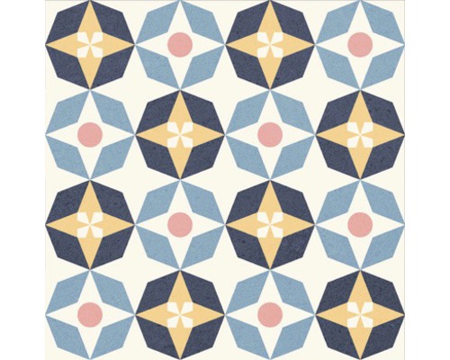 Fliesenmuster mit geometrischen Formen