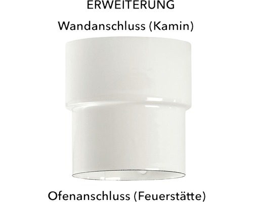 Extension pour raccord mural au poêle