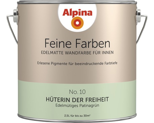 Peinture murale Alpina Feine Farben sans conservateur Gardienne de la liberté 2,5 l