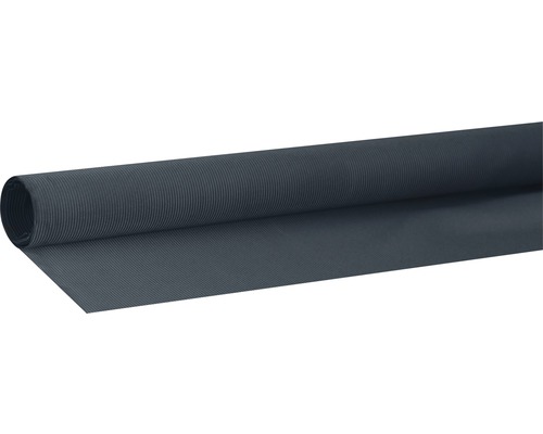 Gerollte Gummimatte mit Rippenstruktur