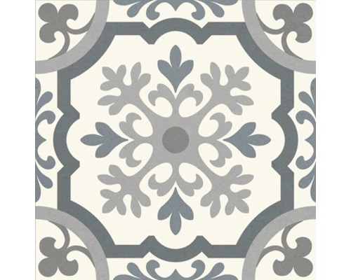 Dekorfliese mit Ornamentmuster für Wand und Boden