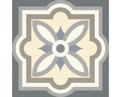 Dekorative Fliese mit floralem Muster für Wand- und Bodengestaltung