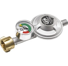 Détendeur de gaz avec manomètre pour mesurer la pression.
