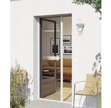 Moustiquaire Windhager PLUS store de porte blanc sur mesure (max. 160x225 cm)-thumb-0