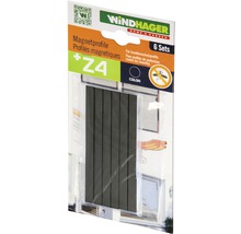 Profilés magnétiques pour moustiquaire Windhager PLUS/EXPERT noir lot de 6