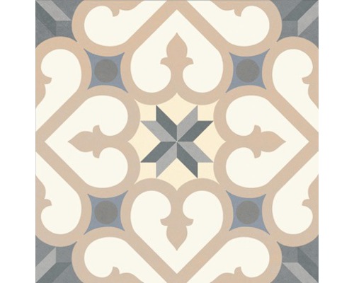 Fliese mit geometrischem Muster