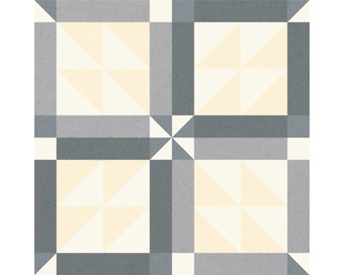 Dekorative Fliese mit geometrischem Muster