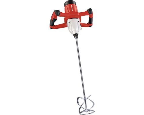 Logo Einhell. Mélangeur pour mélanger les matériaux de construction.