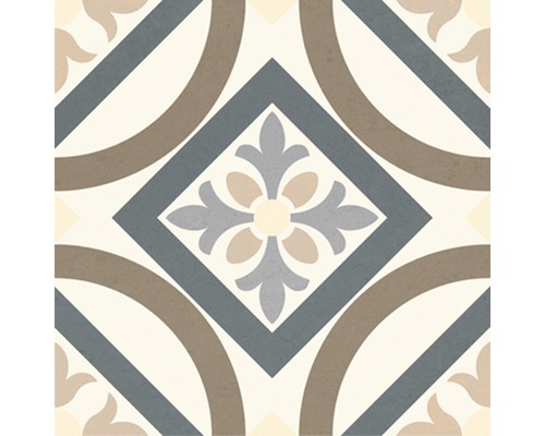 Dekorative Fliese mit geometrischem Muster