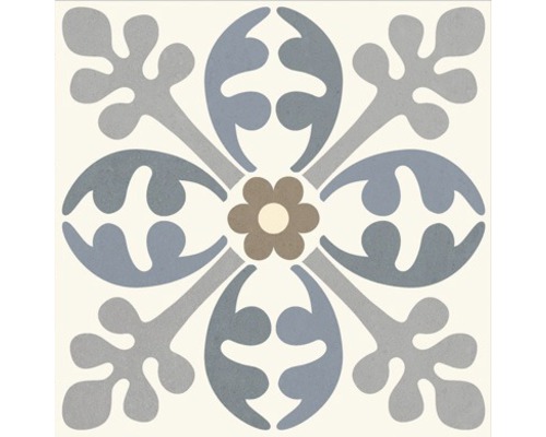 Dekorative Fliese mit floralem Muster für Wand- und Bodenbeläge
