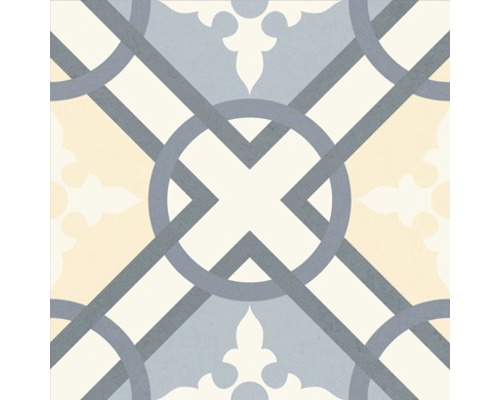 Dekorative Fliese mit geometrischem Muster