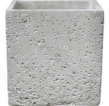 Pot de fleurs Soendgen Latina Concrete ciment 21x21x21 cm gris clair-thumb-2