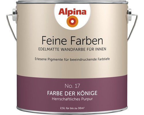 Alpina Feine Farben sans conservateur Farbe der Könige 2,5 L