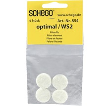 Schego Filterfilz optimal WS2 Viererpackung
