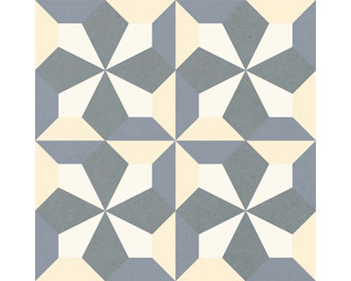 Dekorative Fliese mit geometrischem Muster für den Innenbereich