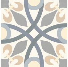Carrelage mural et de sol en grès cérame fin Heritage taco grey en 76 motifs différents 16,5 x 16,5 cm-thumb-67