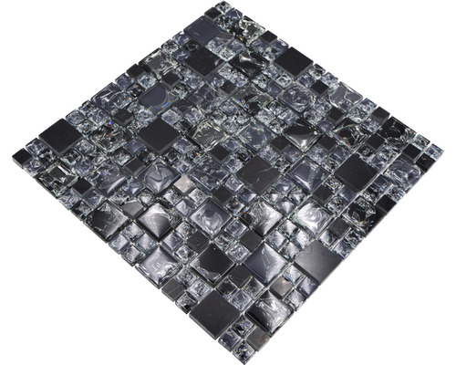 Mosaïque avec aspect verre et pierre