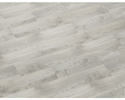 Sol stratifié clair avec structure en bois