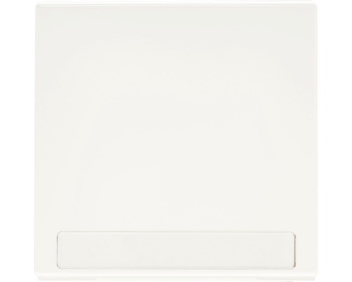 Weißes Toilettenschild