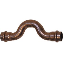 Kupferrohrbogen mit Pressverbindung