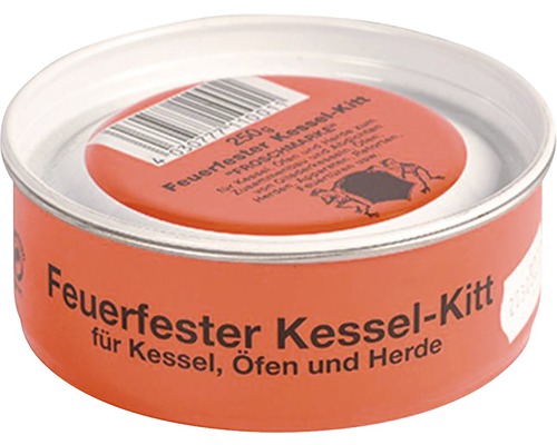 Feuerfester Kesselkitt Bertrams 0,25 kg Feuerfester Kesselkitt für Kessel, Öfen und Herde in einer Dose