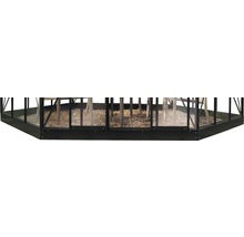 Fundament Halls Atrium Ø 380 cm schwarz