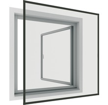 Insektenschutz-Fenster Rhino Screen ohne Bohren anthrazit 100x120 cm-thumb-0