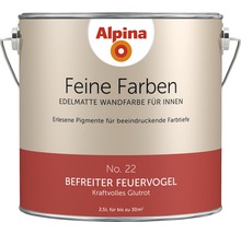 Alpina Feine Farben konservierungsmittelfrei Befreiter Feuervogel 2,5 L-thumb-0