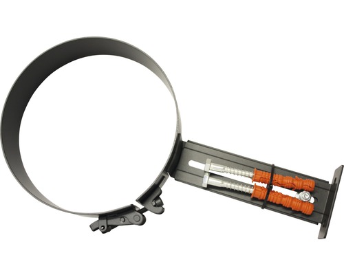 Rohrschelle mit Befestigungsmaterial