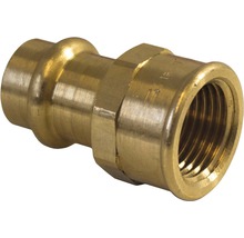 Messingfitting mit Innengewinde für Sanitärinstallationen