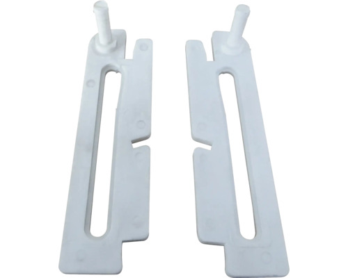 Pièce de rechange : ciseaux de fenêtre battante Wolfa blanc jusqu'à une hauteur de 39 cm (pack = 2 pièces)