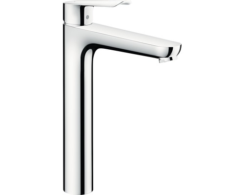 Robinet de lavabo pour vasque à poser hansgrohe LOGIS E 230 avec tige de traction chrome 71162000