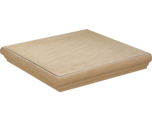 Fliesenabdeckung mit abgerundeten Kanten