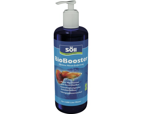 Éliminateur de nitrates Söll BioBooster aquariophilie 500 ml