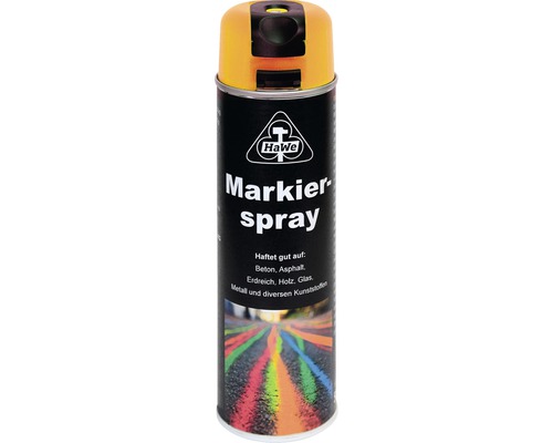 Spray de marquage orange fluorescent 500 ml-0