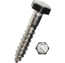 Holzschraube 6-Kant DIN 571 5x50 mm Edelstahl A2, 50 Stück