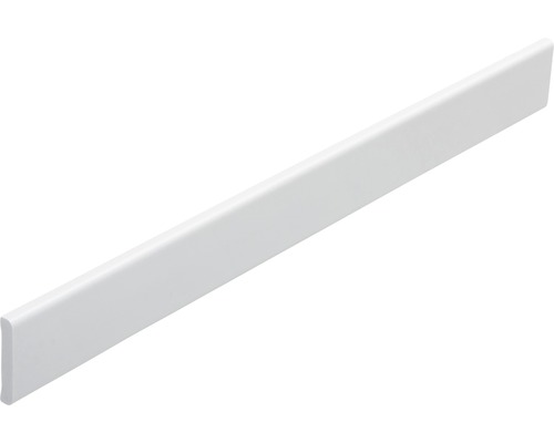 Baguette de recouvrement PVC 4.5x25x2500 mm blanche