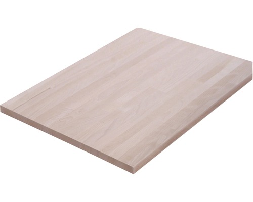 Leimholzplatte Buche massiv keilgezinkt 4200x600x18 mm