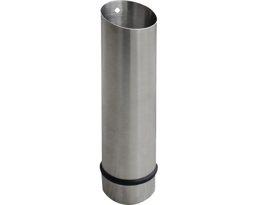 Bloc à couteaux cylindrique en acier inoxydable avec anneau en caoutchouc Bloc à couteaux cylindrique en acier inoxydable avec anneau en caoutchouc