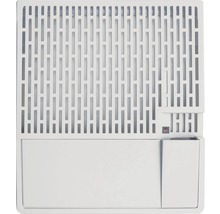 Convecteur mural électrique avec grille d''aération.