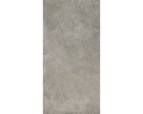 Échantillon de dalle de terrasse en grès cérame fin FLAIRSTONE cemento lumino gris clair