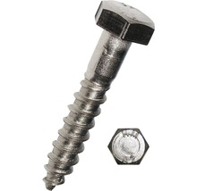 Holzschraube 6-Kant DIN 571 6x30 mm Edelstahl A2, 50 Stück
